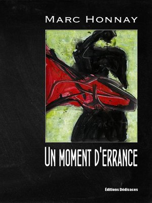 cover image of Un moment d'errance